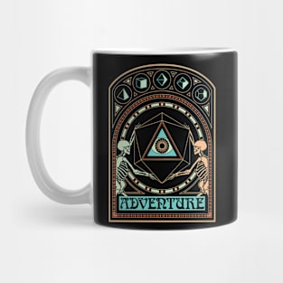 Art Nouveau Skeletond 20 - COLOR Mug